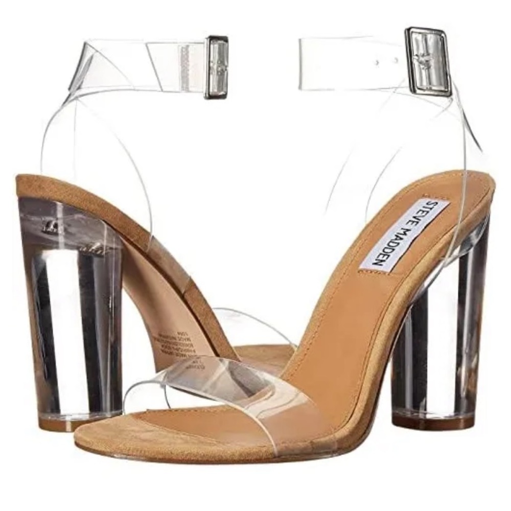 Clearer Clear Heels by Steve Madden